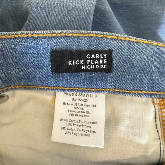 Veronica Beard - Carly Kick-Flare Jean in  Lakeshore Sz 29 - Picture 9 of 11